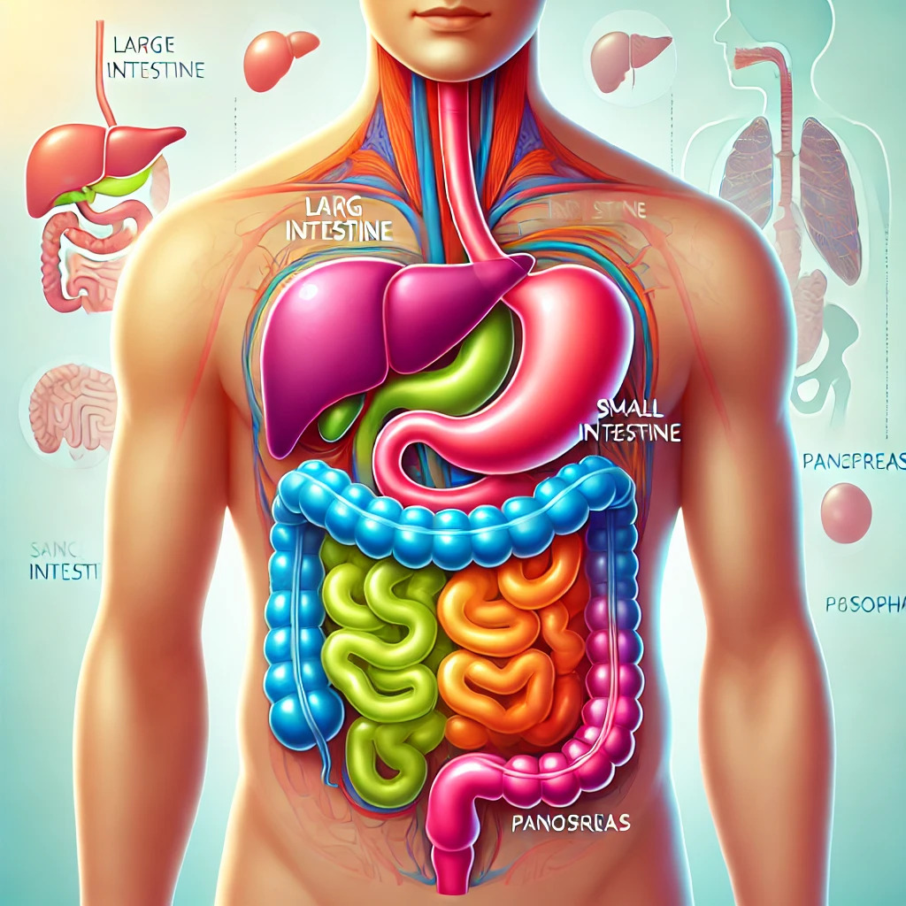 Digestive System Illustration